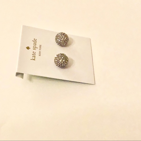 Kate Spade Black stud earrings - Picture 4 of 6